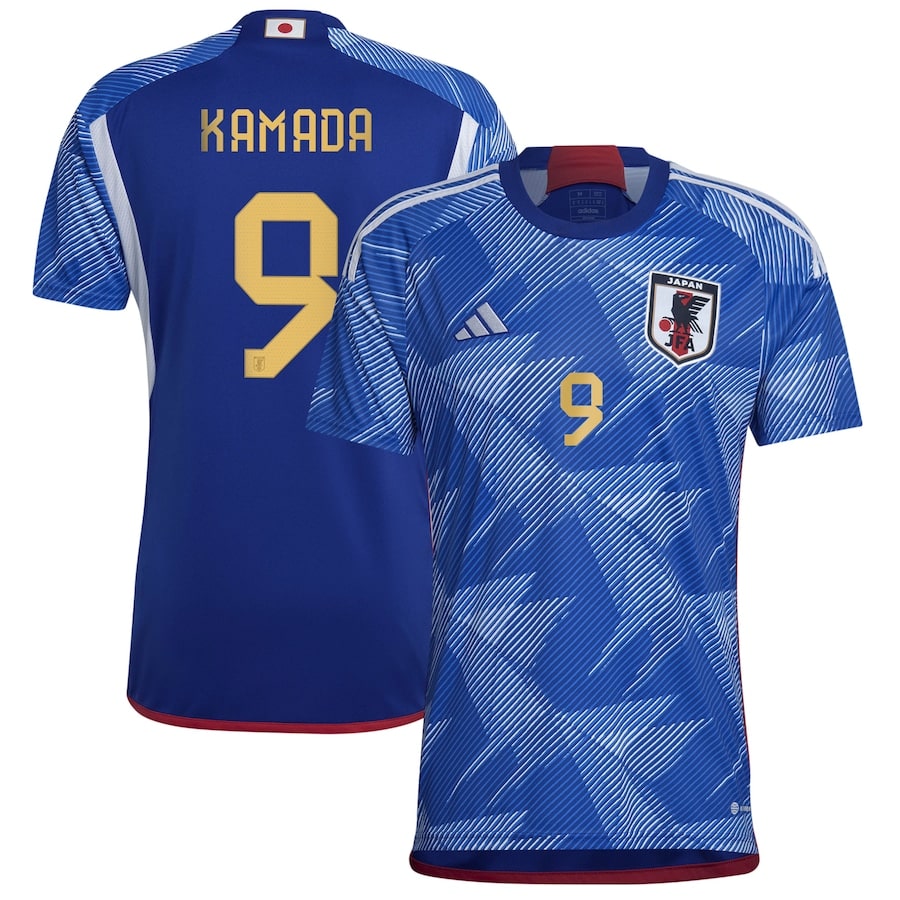 MAILLOT JAPON DOMICILE COUPE DU MONDE 2022 KAMADA
