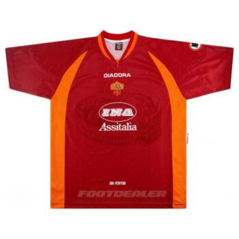 Maillot AS Roma Domicile 1997 1998