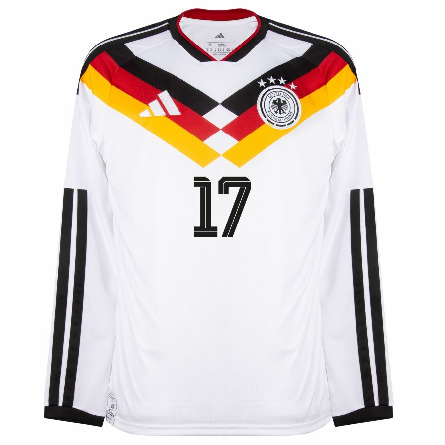 Maillot Allemagne Domicile 2026 2027 Wirtz Manches Longues – Image 3