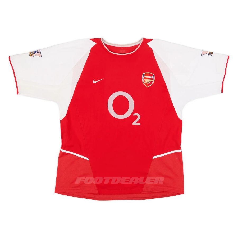 Maillot Arsenal Domicile 2002 2004 Reyes – Image 2