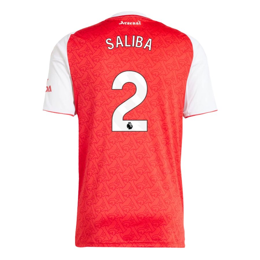 Maillot Kit Enfant Domicile Arsenal 2025 2026 Saliba – Image 2