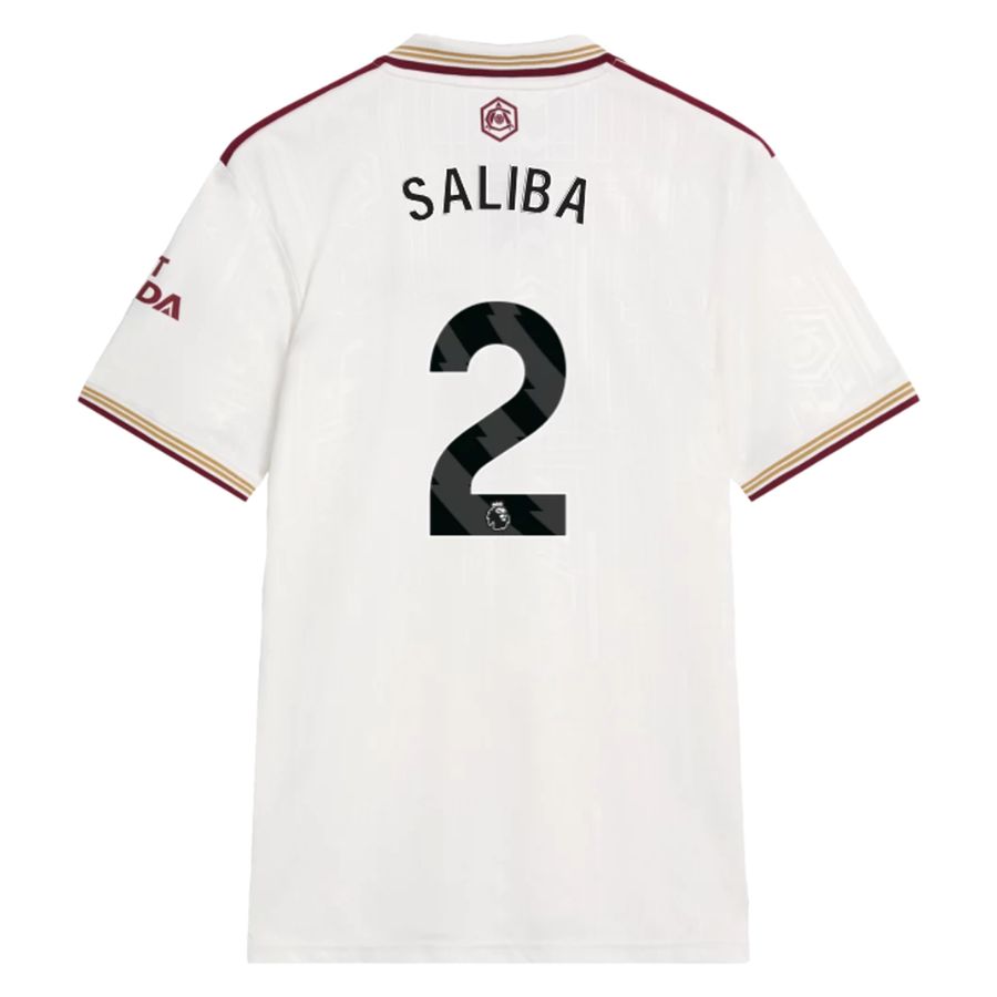 Maillot Arsenal Third 2025 2026 Saliba – Image 2