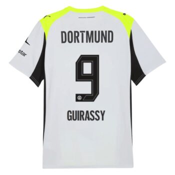 Alternative view of Maillot Kit Enfant BVB Dortmund Exterieur 2025 2026 Guirassy
