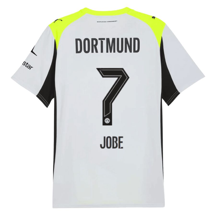 Maillot BVB Dortmund Exterieur 2025 2026 Jobe – Image 2