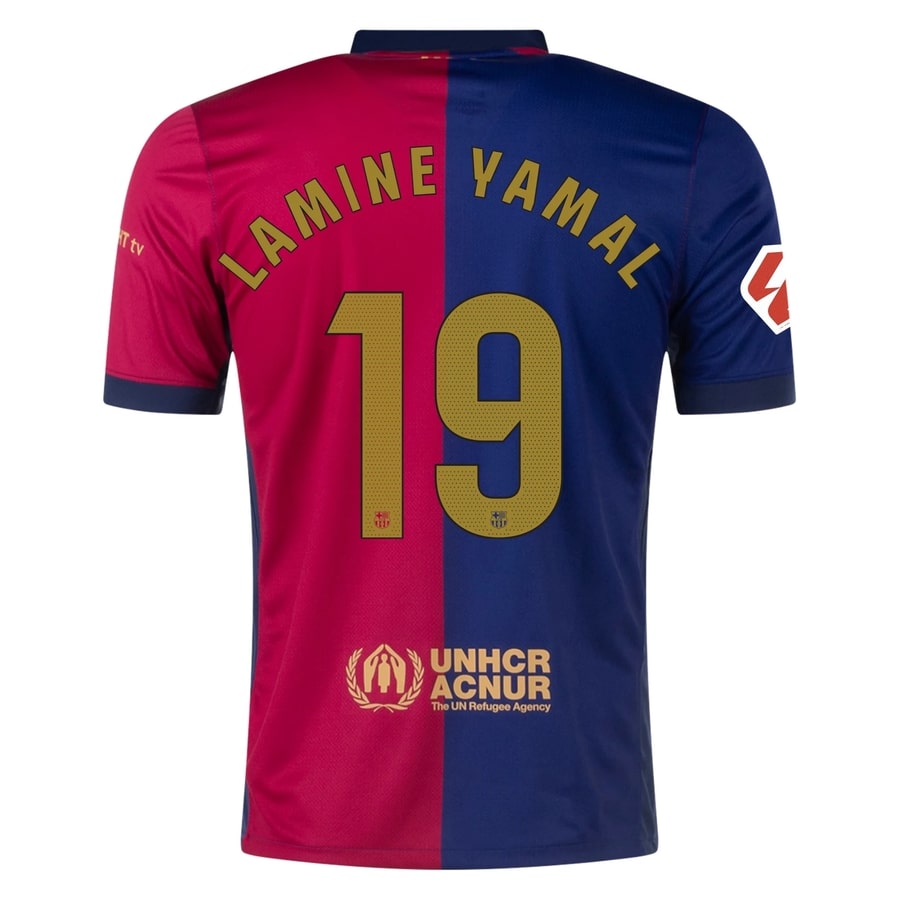 Maillot Barca 2024 2025 Domicile Enfant Lamine Yamal – Image 2