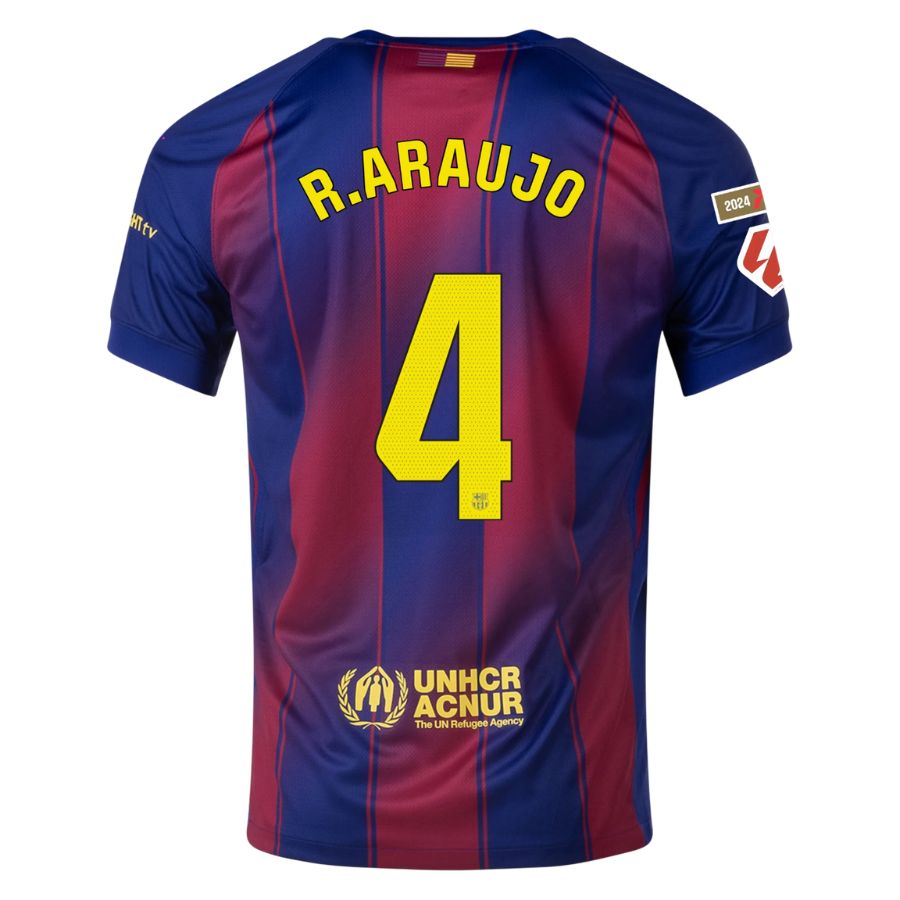 Maillot Kit Enfant Barca Domicile 2025 2026 Araujo La Liga – Image 2
