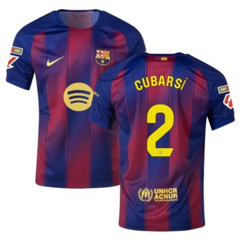 Maillot Barca Domicile 2025 2026 Cubarsi La Liga