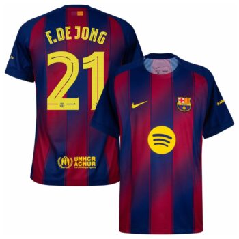 Maillot Barca Domicile 2025 2026 De Jong