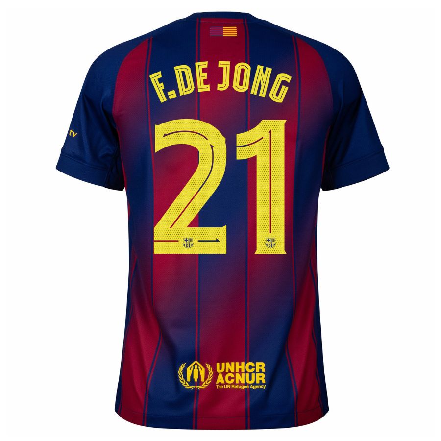 Maillot Kit Enfant Barca Domicile 2025 2026 De Jong – Image 2