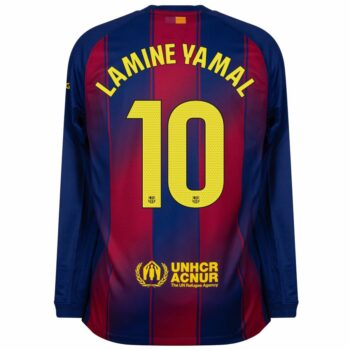 Alternative view of Maillot Barca Domicile 2025 2026 Lamine Yamal Manches Longues