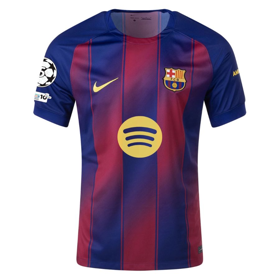 Maillot Barca Domicile 2025 2026 Lewandowski UCL – Image 3