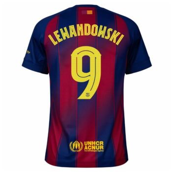 Alternative view of Maillot Enfant Barca Domicile 2025 2026 Lewandowski