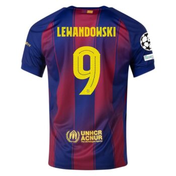 Alternative view of Maillot Kit Enfant Barca Domicile 2025 2026 Lewandowski UCL