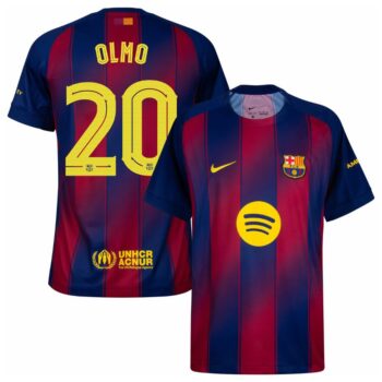 Maillot Barca Domicile 2025 2026 Olmo