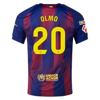 Alternative view of Maillot Enfant Barca Domicile 2025 2026 Olmo La Liga