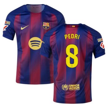 Maillot Enfant Barca Domicile 2025 2026 Pedri La Liga
