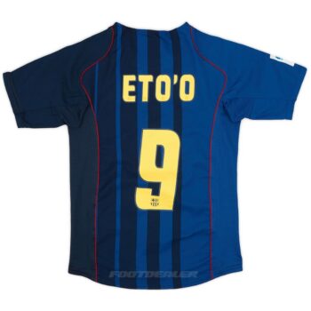 Maillot Barca Exterieur 2004 2005 Etoo