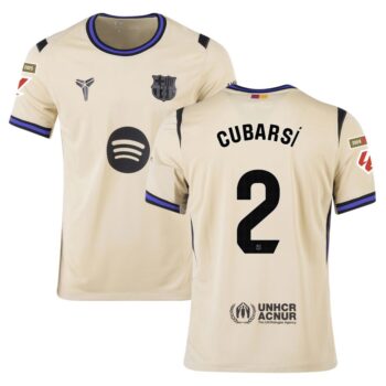 Maillot Enfant Barca Exterieur 2025 2026 Cubarsi La Liga