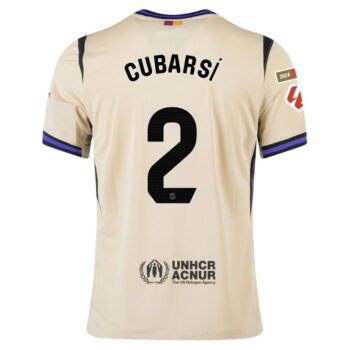 Alternative view of Maillot Enfant Barca Exterieur 2025 2026 Cubarsi La Liga