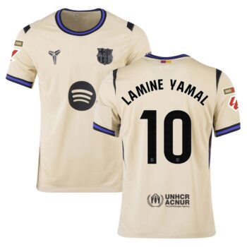 Maillot Barca Exterieur 2025 2026 Lamine Yamal La Liga