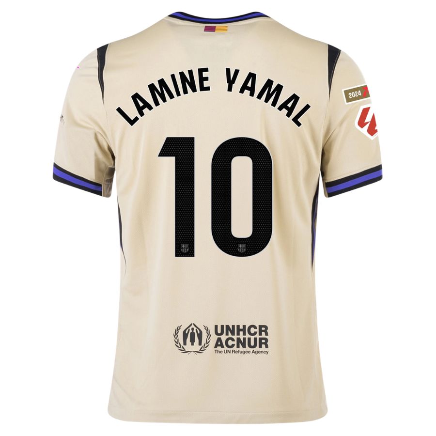 Maillot Kit Enfant Barca Exterieur 2025 2026 Lamine Yamal La Liga – Image 2