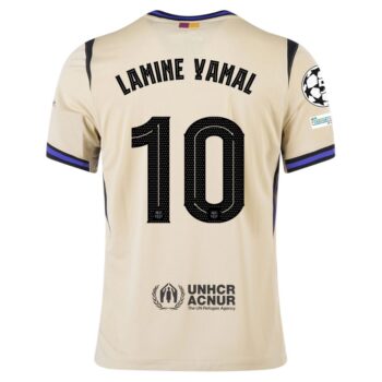 Alternative view of Maillot Kit Enfant Barca Exterieur 2025 2026 Lamine Yamal UCL