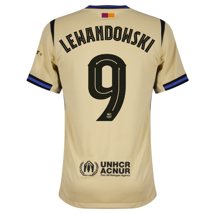 Maillot Enfant Barca Exterieur 2025 2026 Lewandowski – Image 2
