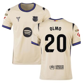 Maillot Barca Exterieur 2025 2026 Olmo La Liga