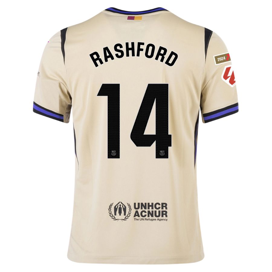 Maillot Kit Enfant Barca Exterieur 2025 2026 Rashford La Liga – Image 2