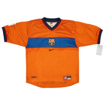 Alternative view of Maillot Barca Third 1998 1999 Xavi