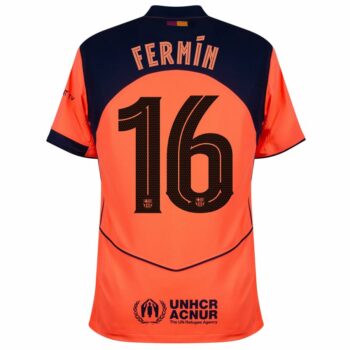 Alternative view of Maillot Barca Third 2025 2026 Fermin