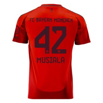 Alternative view of Maillot Bayern Munich Domicile 2024 2025 Musiala