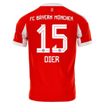 Alternative view of Maillot Bayern Munich Domicile 2025 2026 Dier