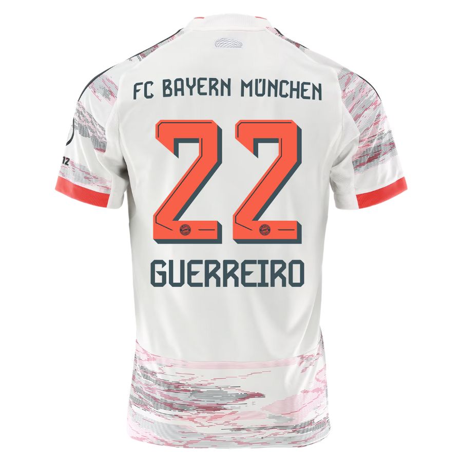 Maillot Bayern Munich Exterieur 2025 2026 Guerreiro – Image 2