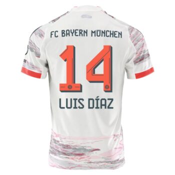 Alternative view of Maillot Bayern Munich Exterieur 2025 2026 Luis Diaz