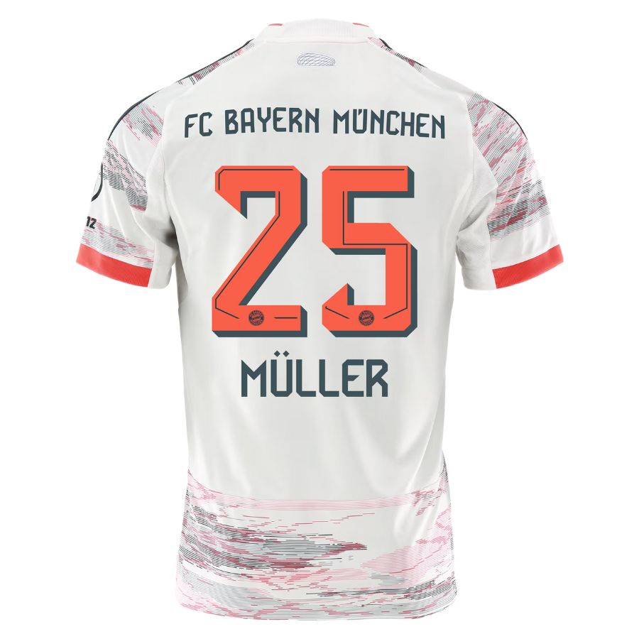 Maillot Bayern Munich Exterieur 2025 2026 Muller – Image 2