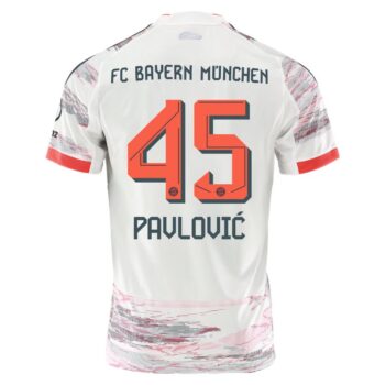 Alternative view of Maillot Bayern Munich Exterieur 2025 2026 Pavlovic