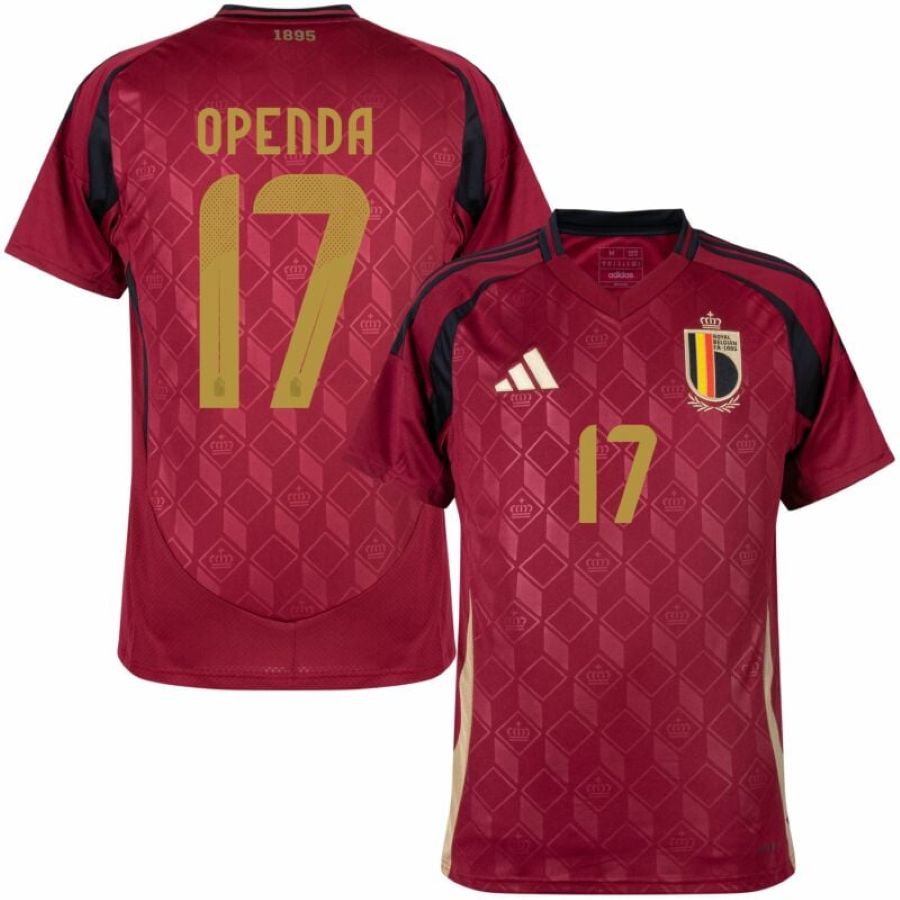 Maillot Belgique Domicile 2024 2025 Openda