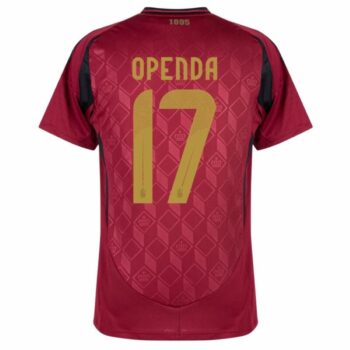 Alternative view of Maillot Belgique Domicile 2024 2025 Openda