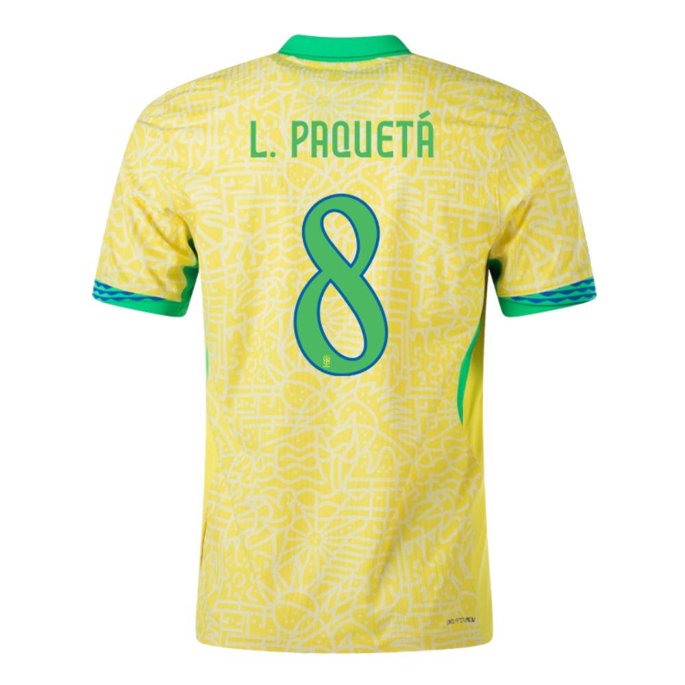 Maillot Bresil Domicile 2024 2025 Paquetá – Image 2