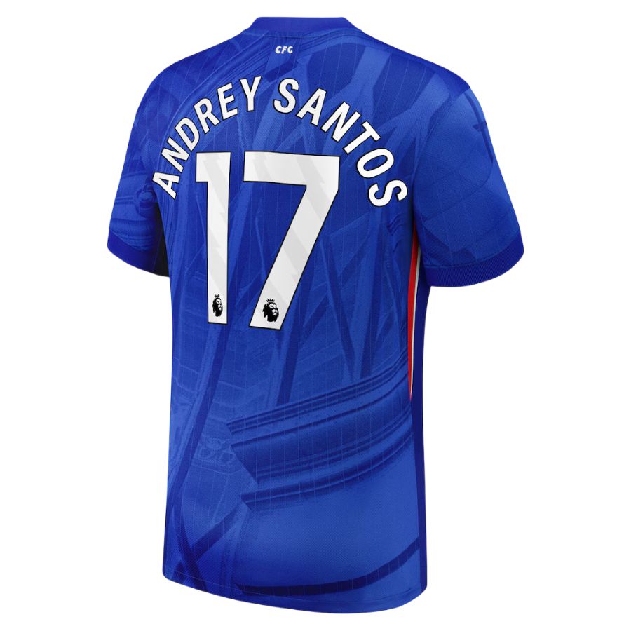 Maillot Chelsea Domicile 2025 2026 Andrey Santos – Image 2