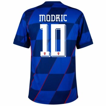 Alternative view of Maillot Enfant Croatie Exterieur 2024 2025 Modric
