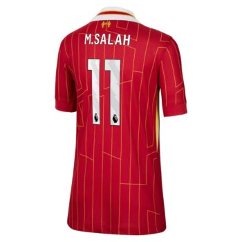 Alternative view of Maillot Enfant Liverpool Domicile 2024 2025 Salah