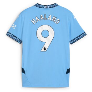 Alternative view of Maillot Kit Enfant Manchester City Domicile 2024 2025 Haaland