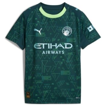 Maillot Enfant Manchester City Fourth 2025 2026