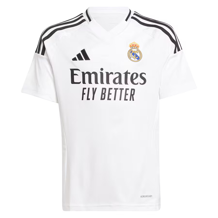 Maillot Kit Enfant Real Madrid Domicile 2024 2025 Mbappe – Image 2