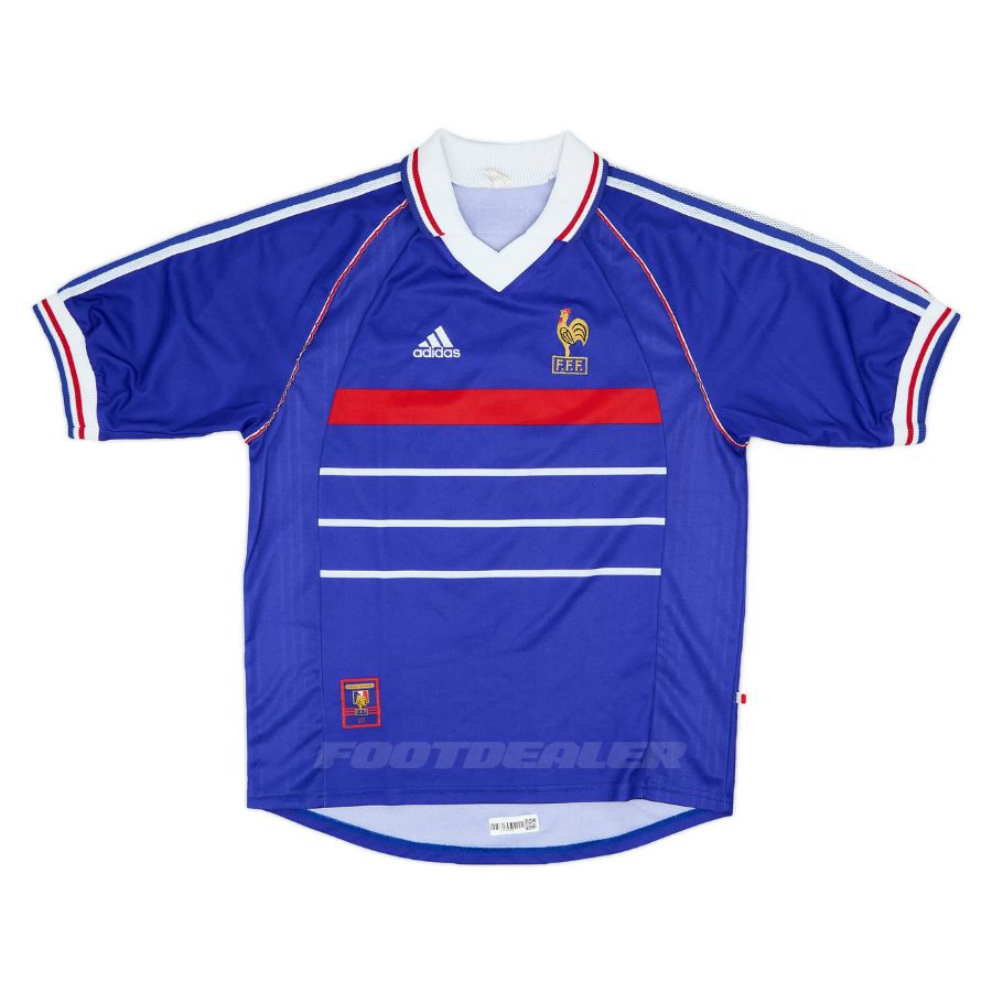 Maillot Equipe de France Domicile 1998 Zidane – Image 2