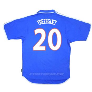 Maillot Equipe de France Domicile 2000 Trezeguet