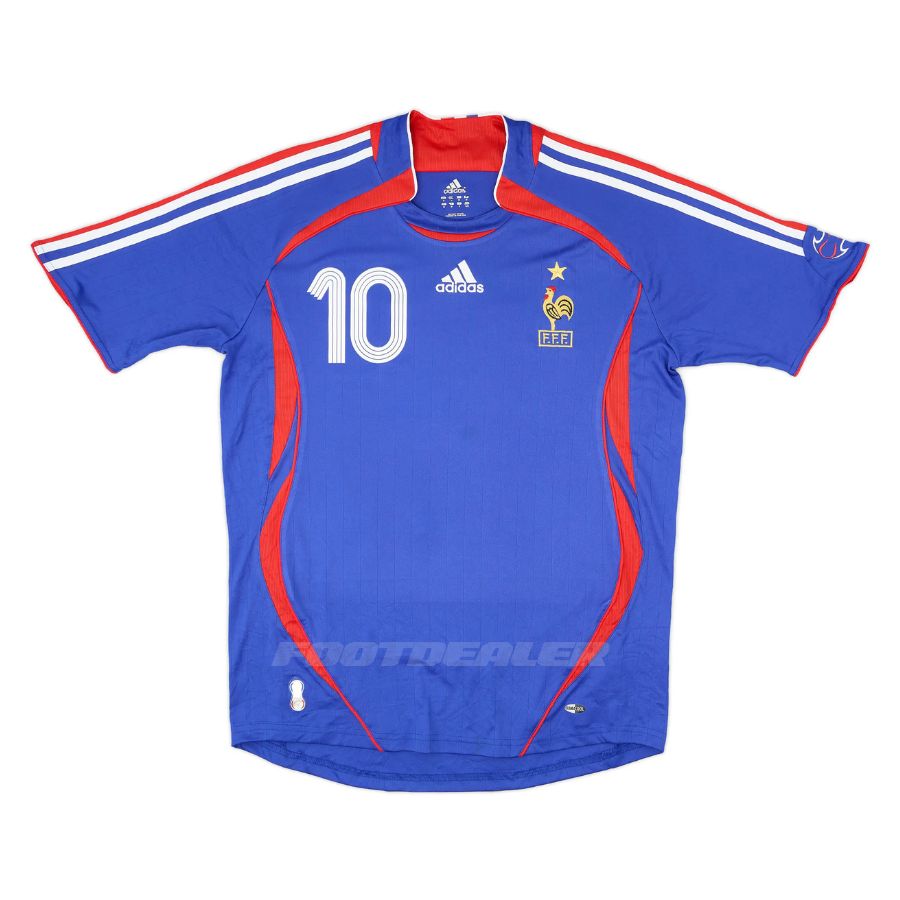Maillot Equipe de France Domicile 2006 Zidane – Image 2