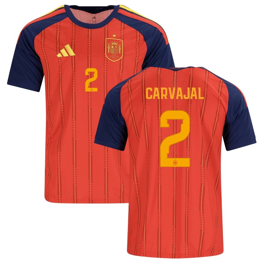 Maillot Espagne Domicile 2026 2027 Carvajal